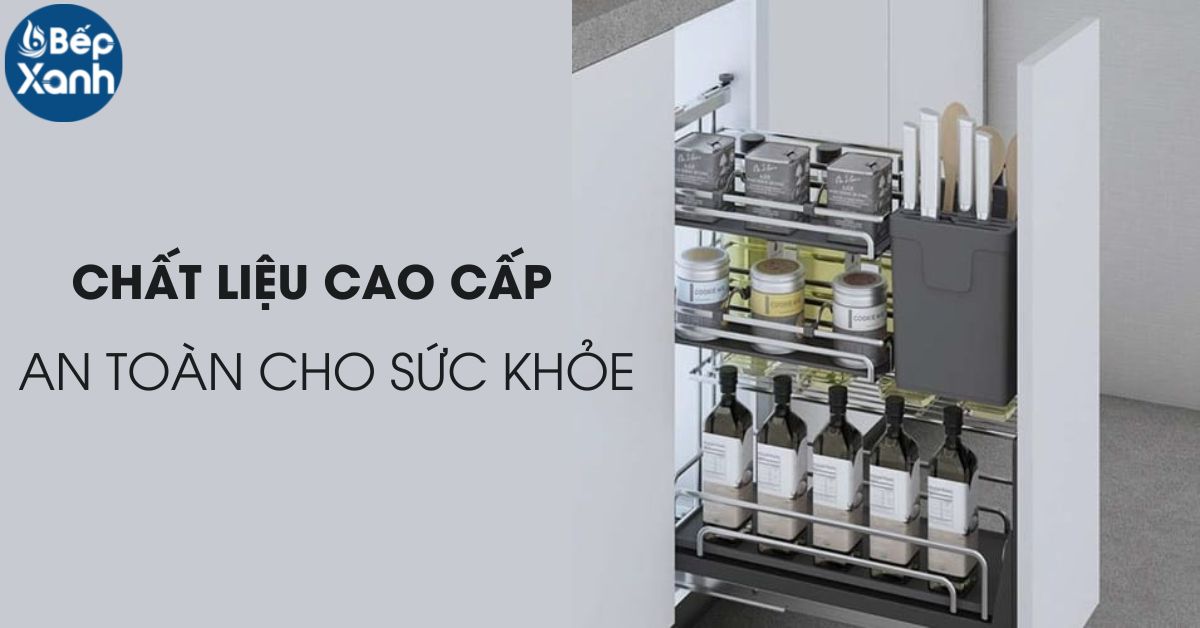 Làm từ chất liệu cao cấp, bền bỉ.