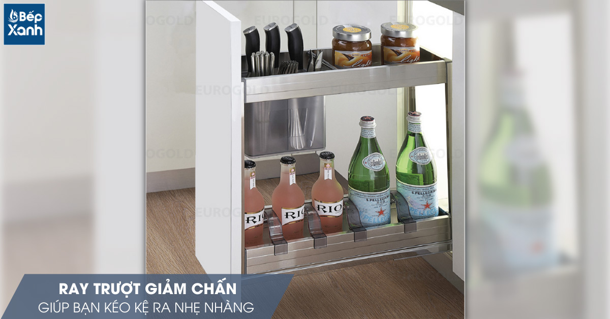 Ray trượt giảm chấn va đập mạnh