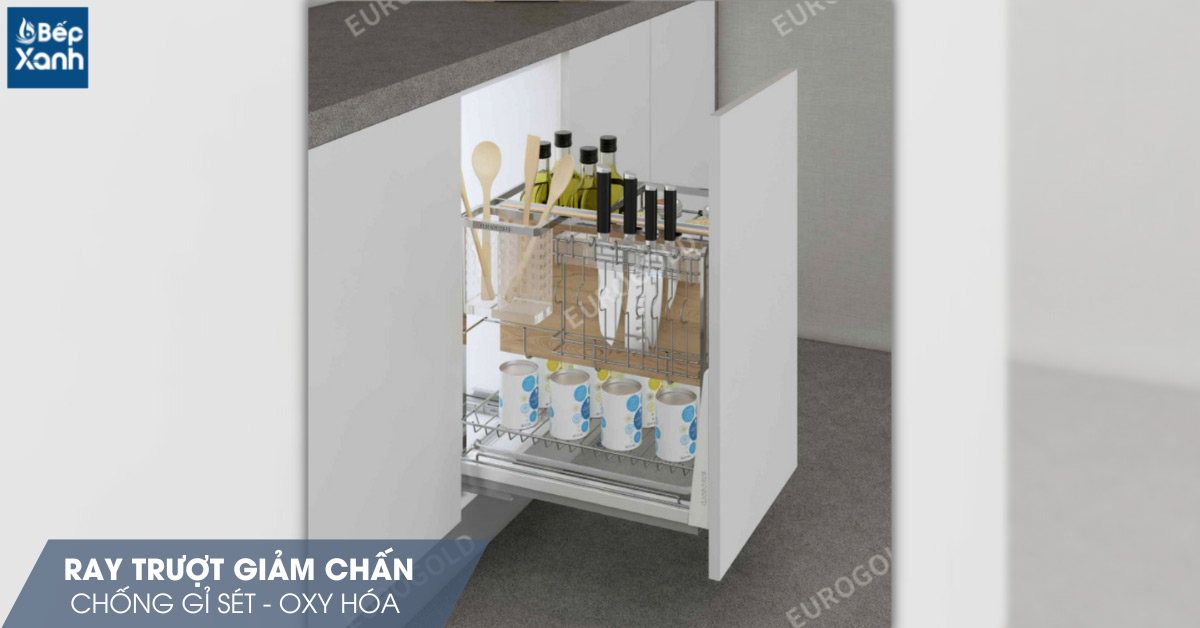 Ray trượt giảm chấn va đập mạnh