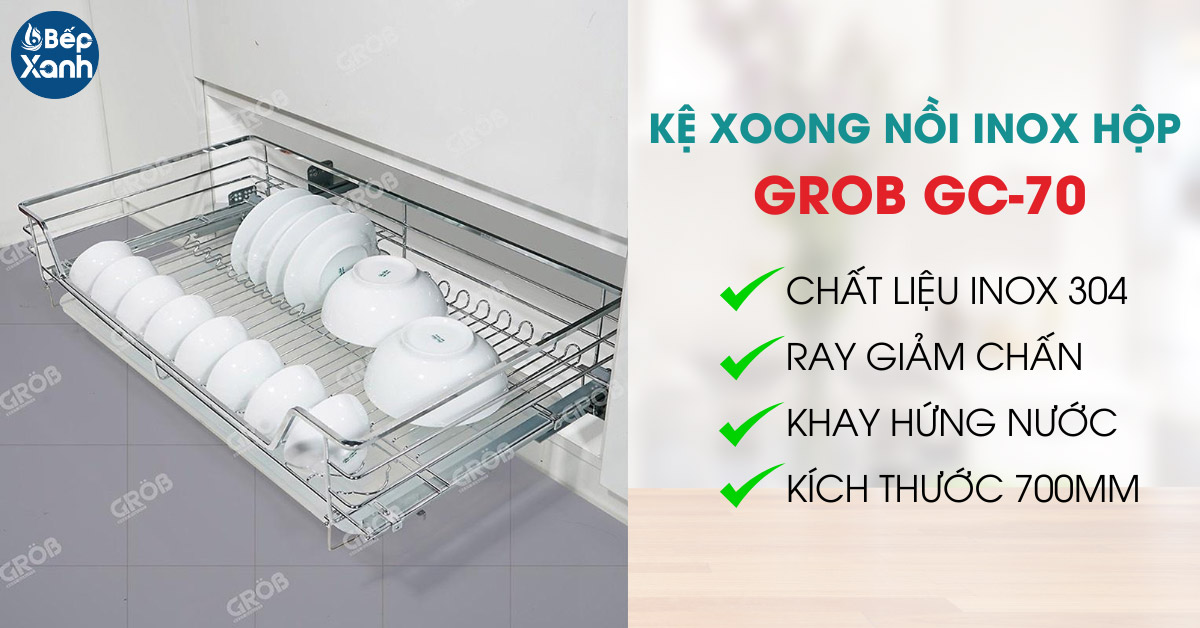 Kệ đựng bát đĩa Grob GC-70