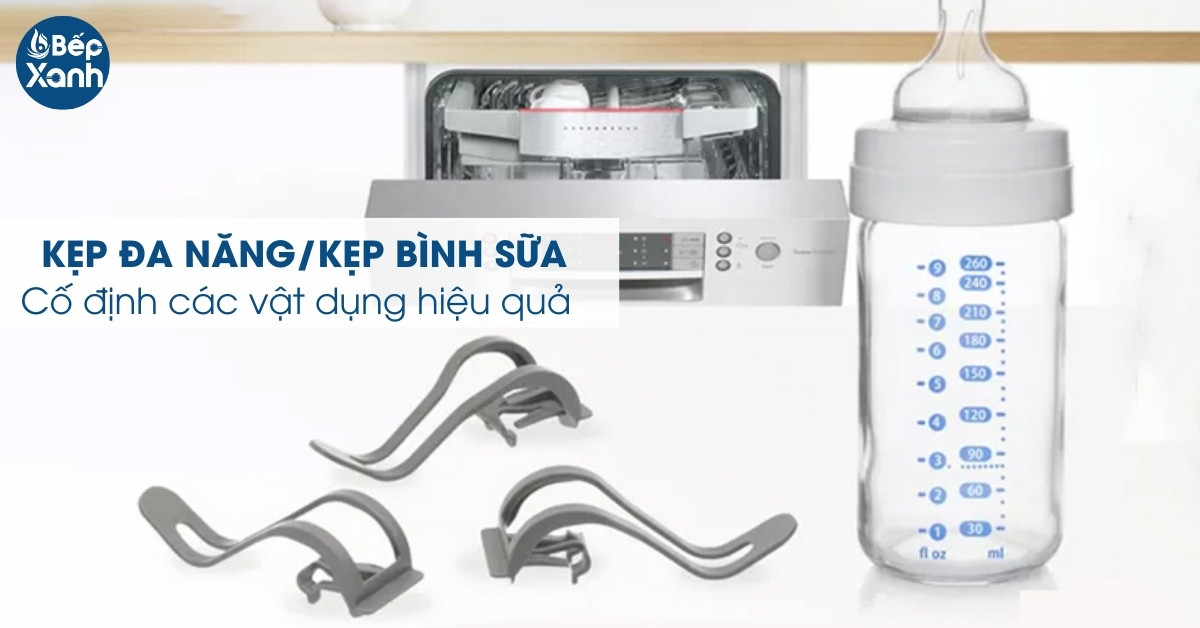 Các loại kẹp đa năng cố định tốt các loại nắp đậy, bình sữa