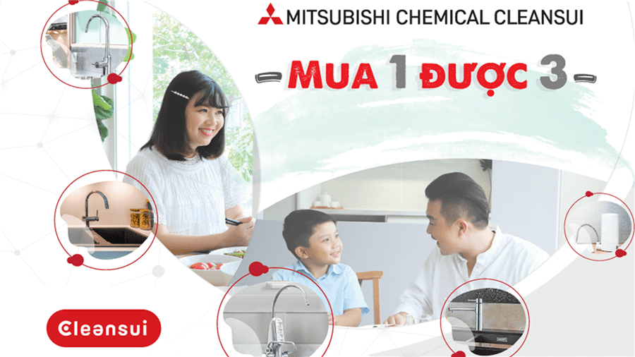 Khuyến mãi hấp dẫn khi mua máy lọc nước Cleansui từ 15.05 đến 31.05.2020 Khuyến mãi hấp dẫn khi mua máy lọc nước Cleansui từ 15.05 đến 31.05.2020
