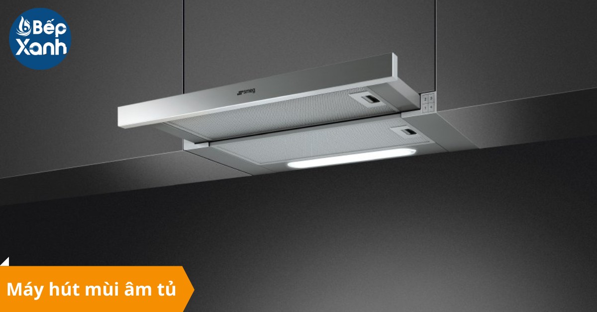 Tối ưu diện tích với kiểu dáng âm tủ