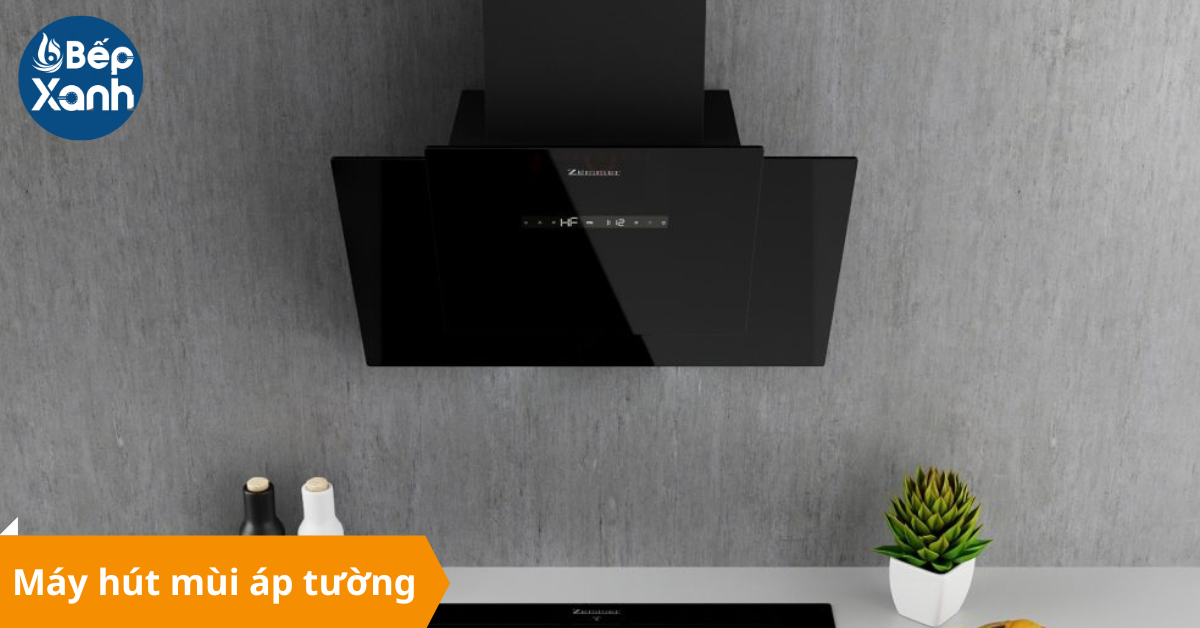 Máy hút mùi áp tường cực sang trọng 