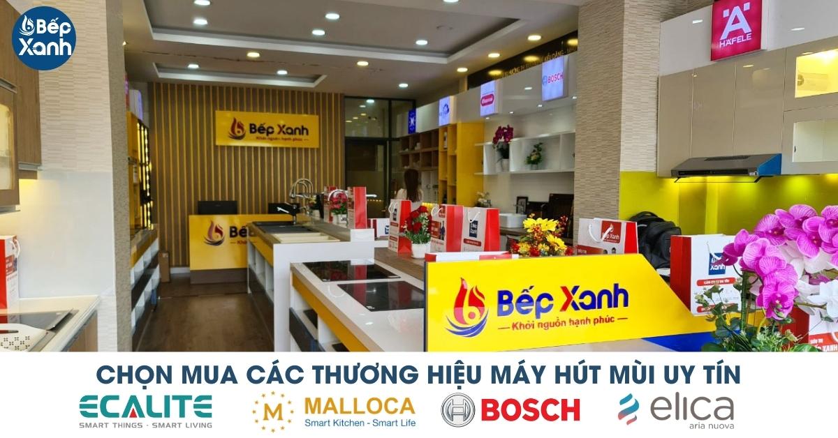 Các thương hiệu máy hút mùi uy tín hiện nay