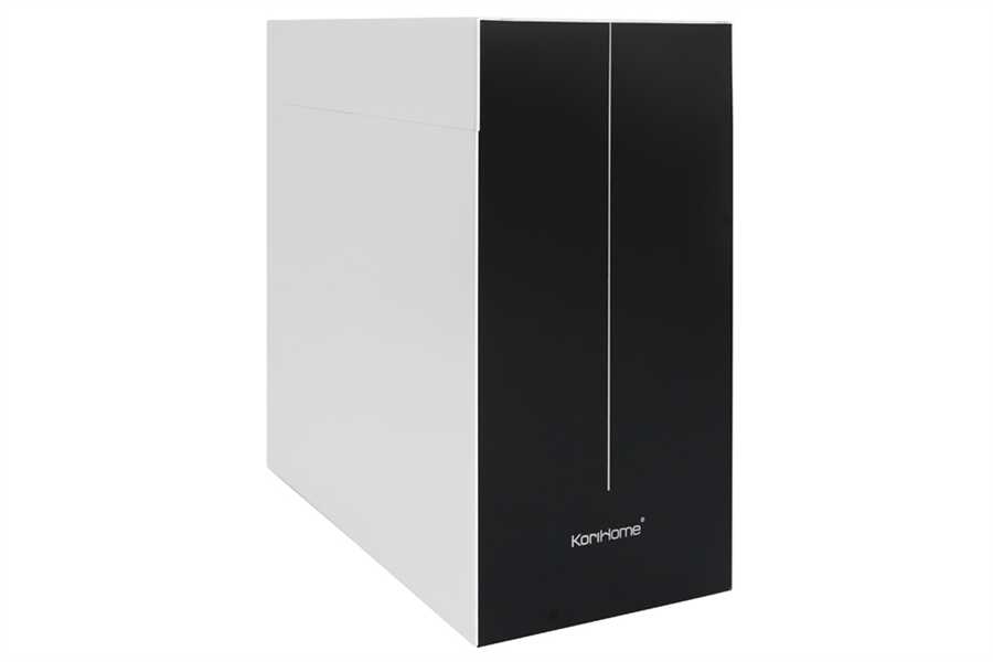 Thiết kế siêu mỏng độ dày chỉ 19 cm - Máy lọc nước RO Korihome WPK-K91 9 lõi
