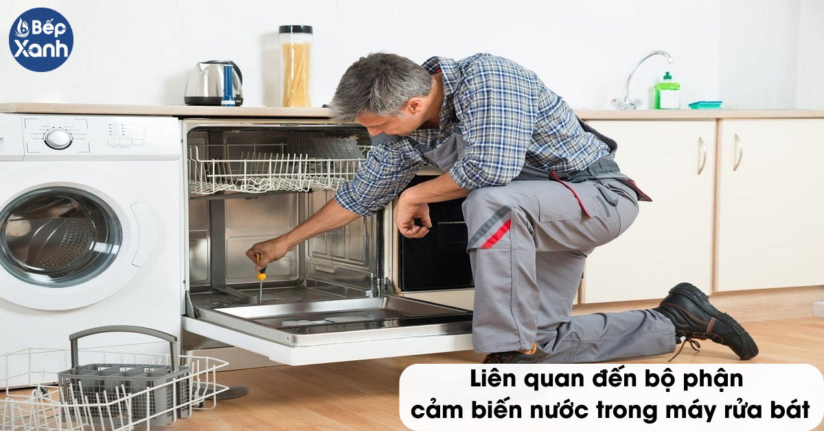 Mã lỗi E14 lien quan đến bộ phận cảm biến nước