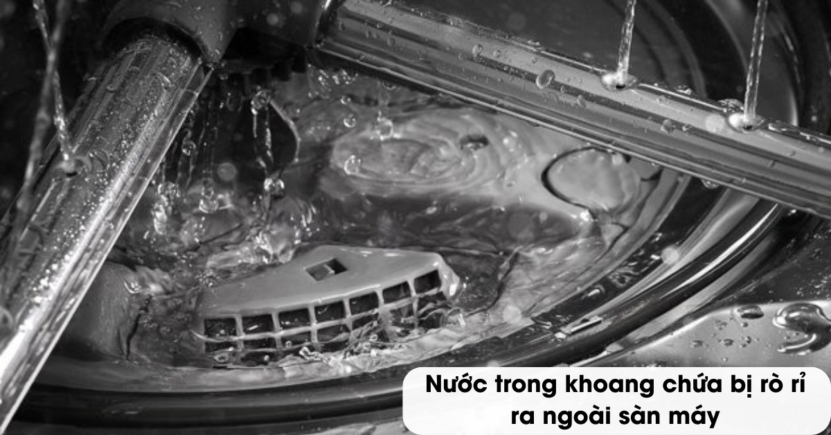 Mã lỗi E15 nước trong khoang chứa bị rò rỉ