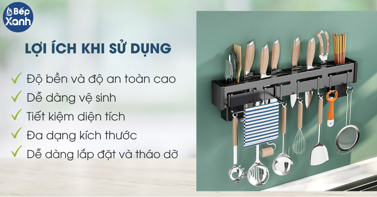 Ưu điểm của giá treo tường Inox Garis