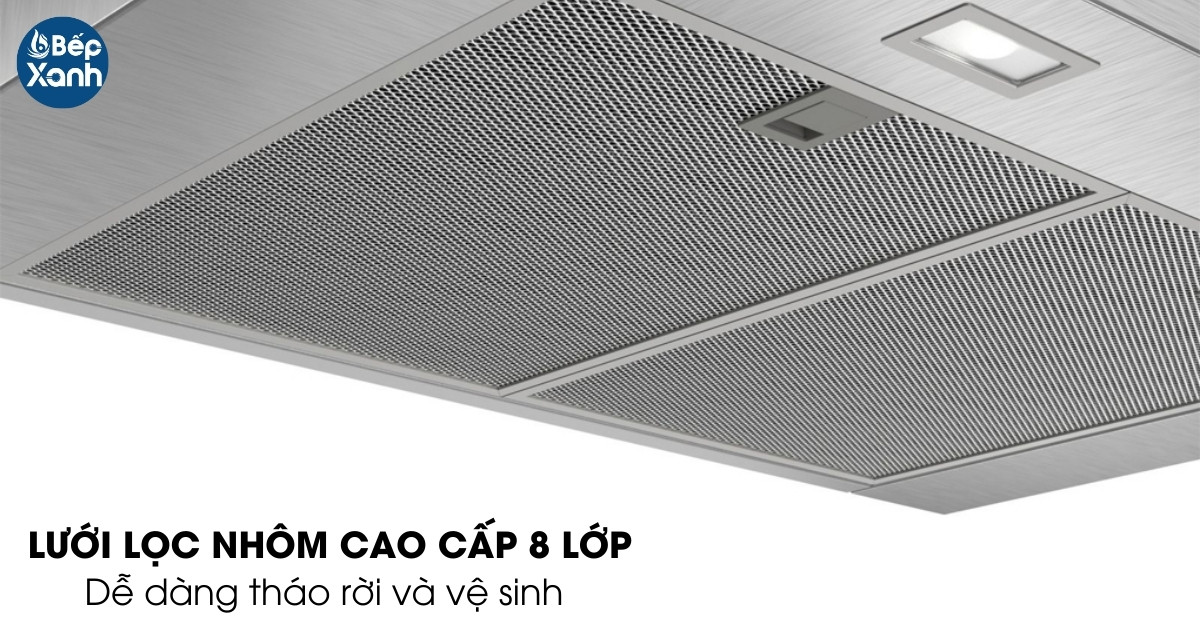 Lưới lọc mỡ giúp lọc các dầu mỡ hiệu quả khi nấu ăn