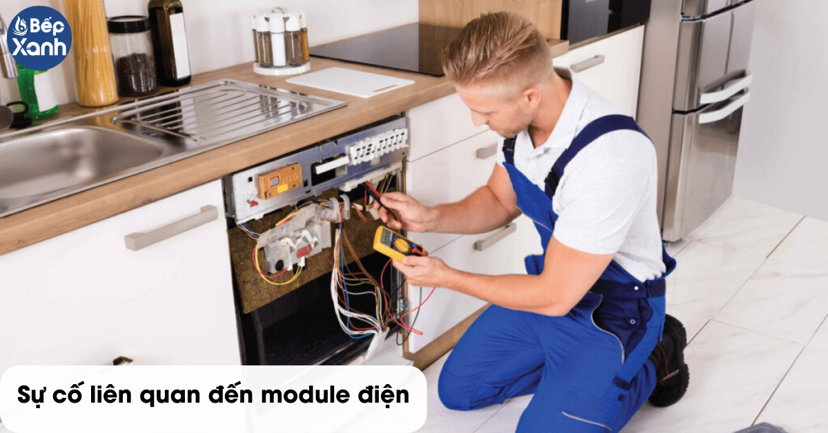 Mã lỗi E01 đến E05 liên quan đến sự cố module điện
