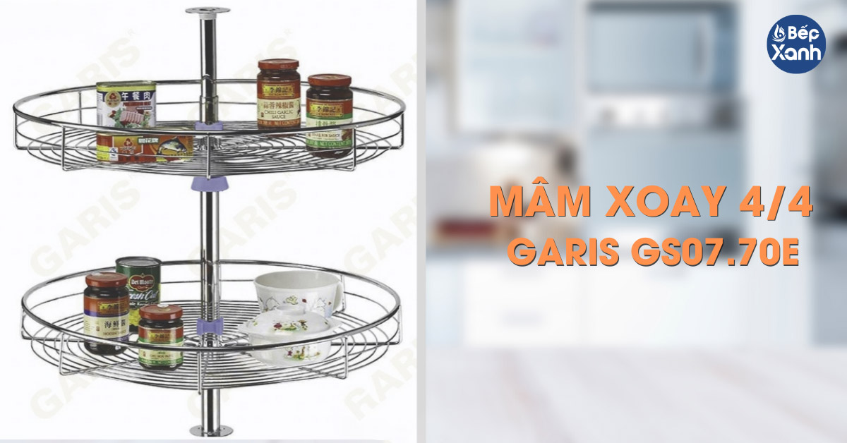 Mâm xoay góc mở 4/4 Garis GS07.70E