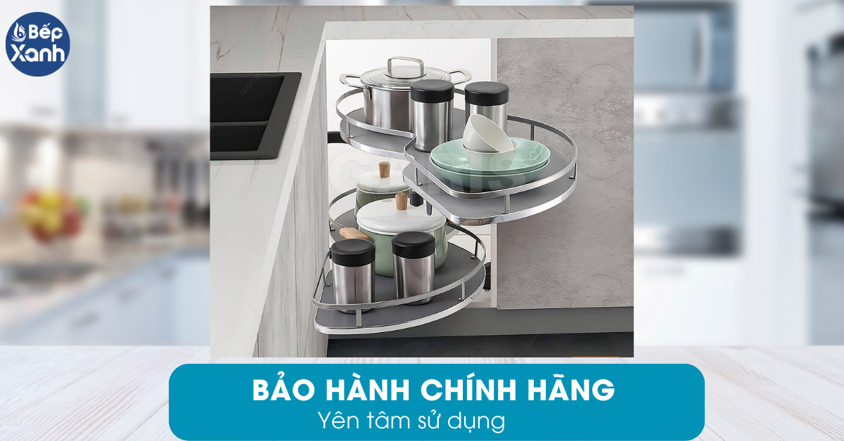 Mâm xoay thông minh hình lá Garis GS03N.90L/R bảo hành chính hãng