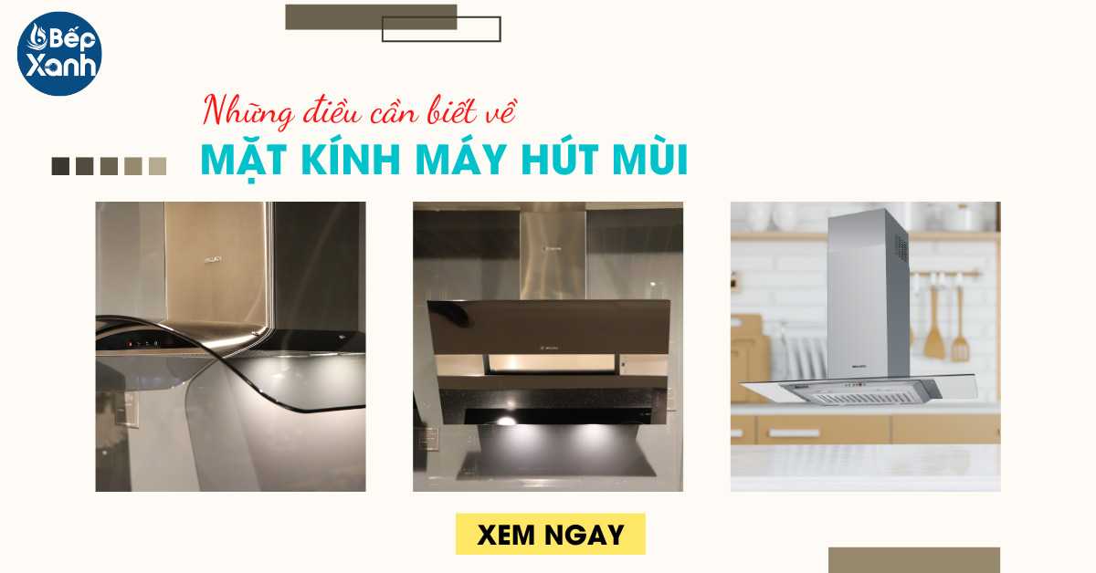 mặt kính máy hút mùi