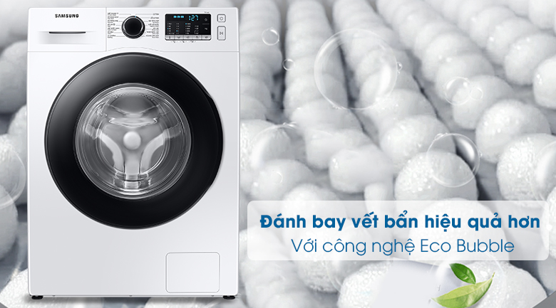 Máy giặt Samsung Inverter 10kg WW10TA046AE/SV - Giặt bong bóng