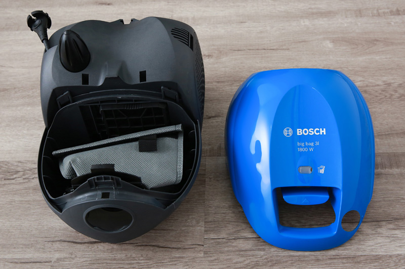 Dùng túi chứa bụi - Máy hút bụi Bosch HMH.BSM1805RU 1800W