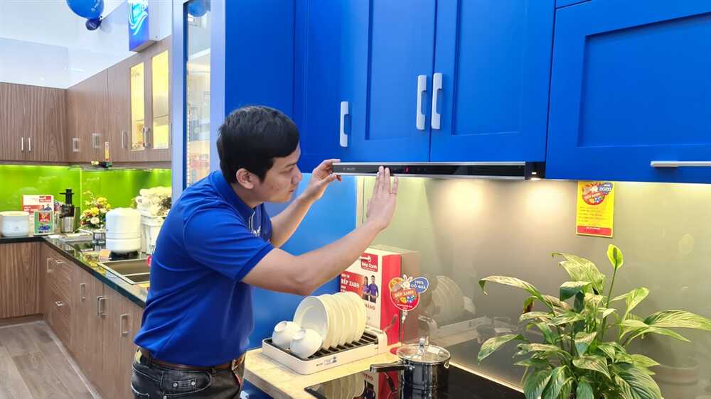 Máy hút mùi âm tủ Malloca