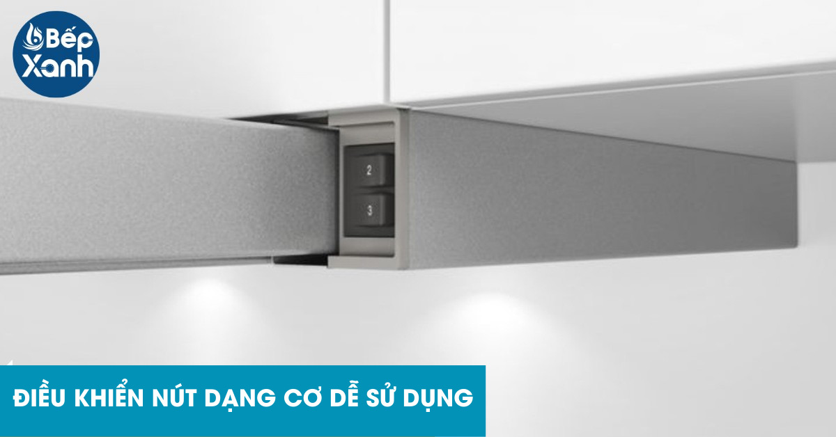 Máy hút mùi Bosch DFL064W53B điều khiển dạng cơ