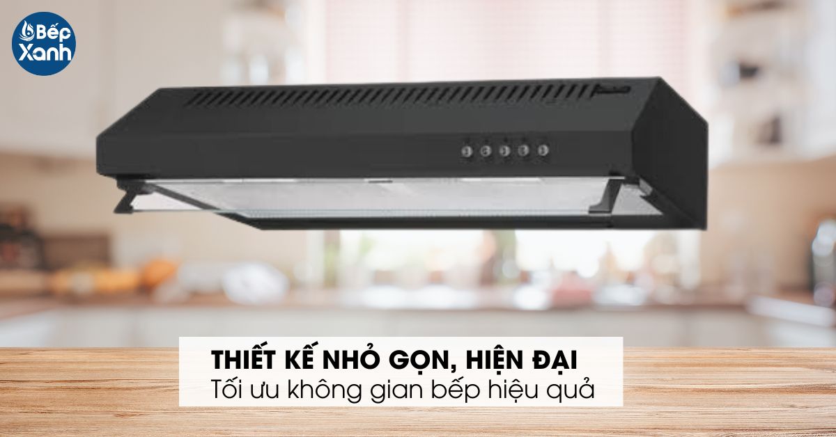 Máy Hút Mùi Faster FS-2070P thiết kế nhỏ gọn