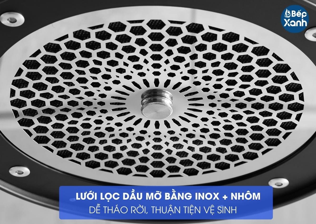 Lưới lọc dầu mỡ của máy hút khói Malloca Adel P3810