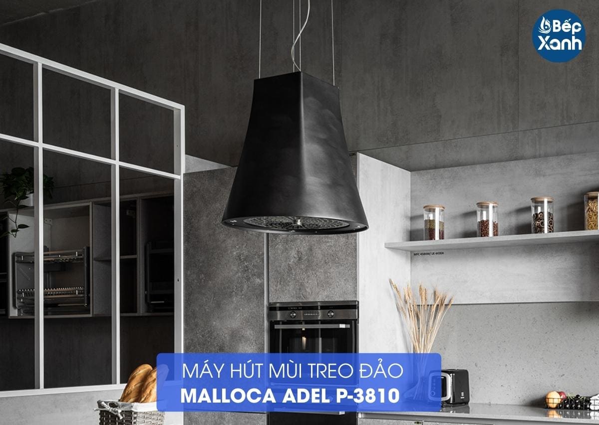 máy hút mùi đảo malloca adel p3810