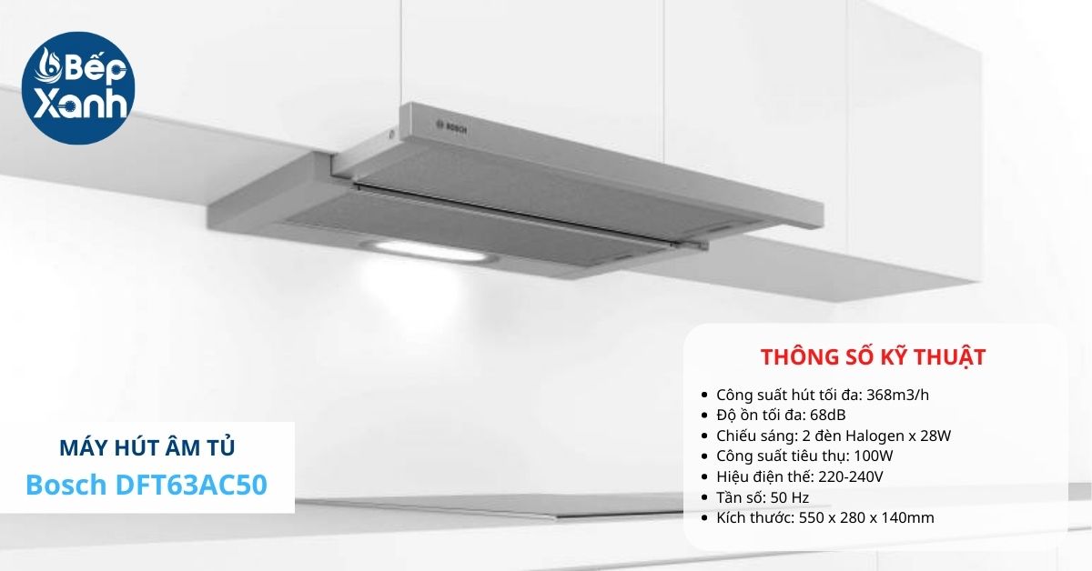 máy hút mùi Bosch DFT63AC50 máy hút mùi Bosch DFT63AC50