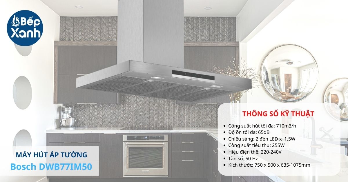máy hút mùi treo tường Bosch DWB77IM50 máy hút mùi treo tường Bosch DWB77IM50