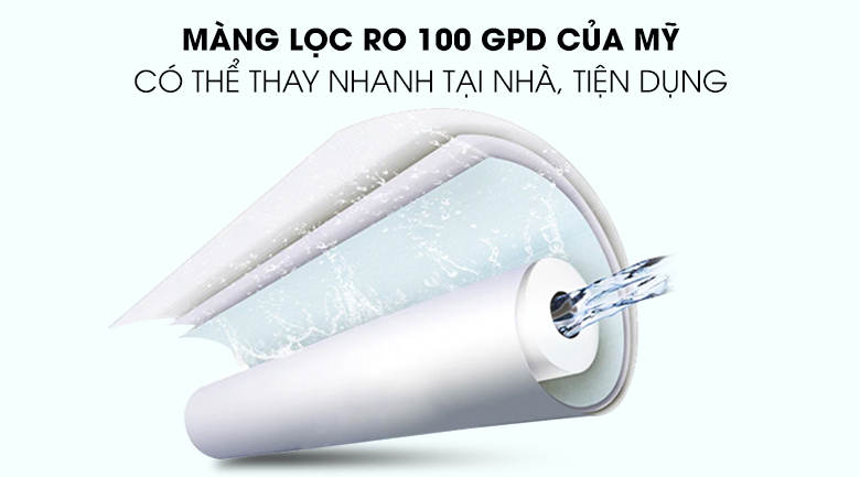 Máy lọc nước Karofi KAQ-P95 màng lọc RO hiệu quả