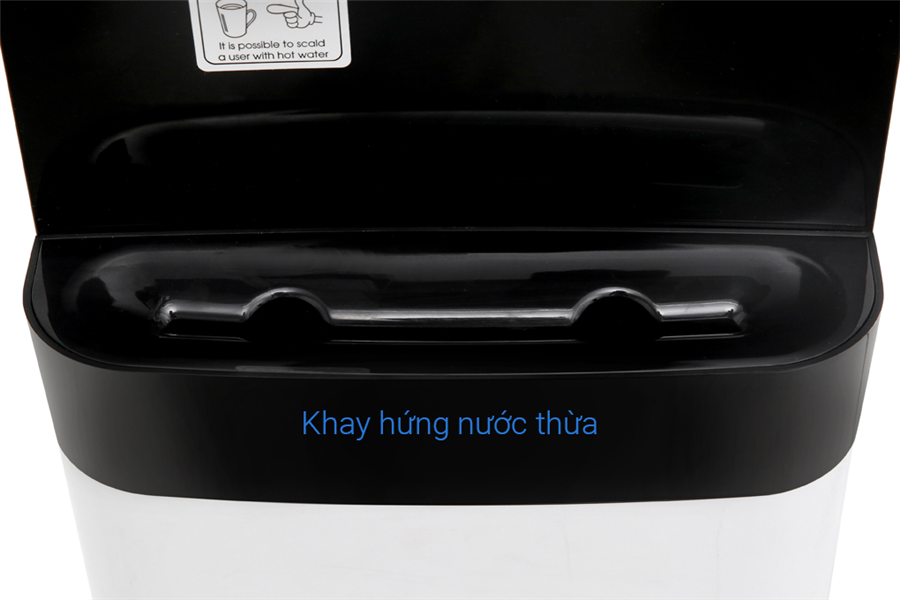 Khay hứng nước thừa đảm bảo nước không rơi rớt xung quanh máy - Máy lọc nước RO nóng lạnh KoriHome WPK-818-S 6 lõi