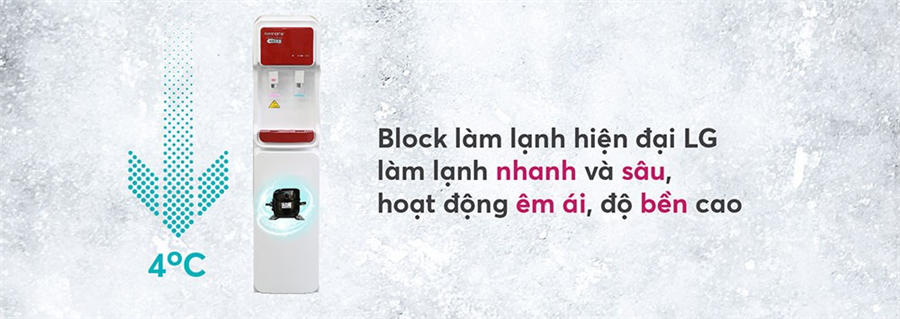 Máy lọc nước Korihome WPK-902 được sử dụng công nghệ làm lạnh cao cấp