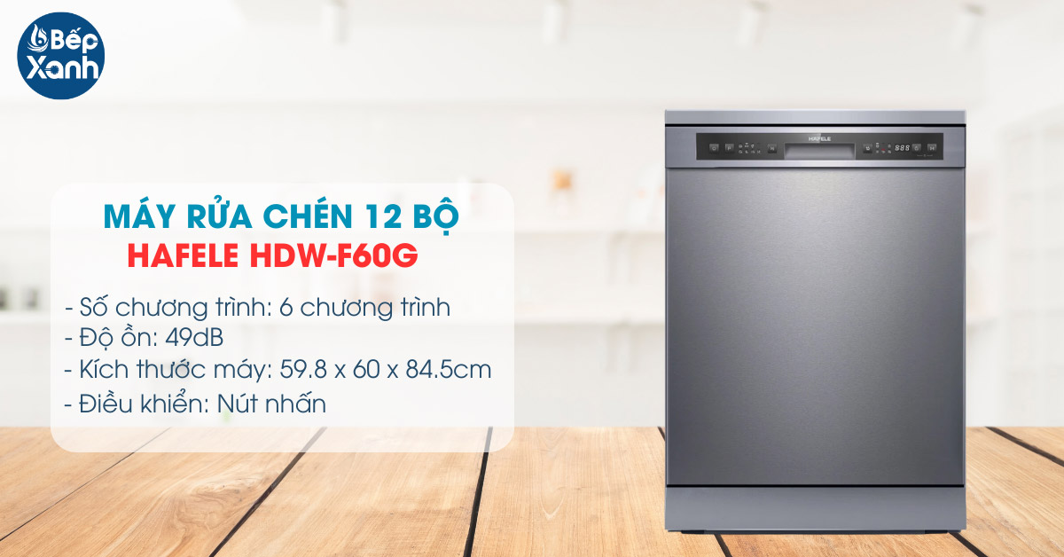 Máy rửa chén độc lập Hafele HDW-F60G