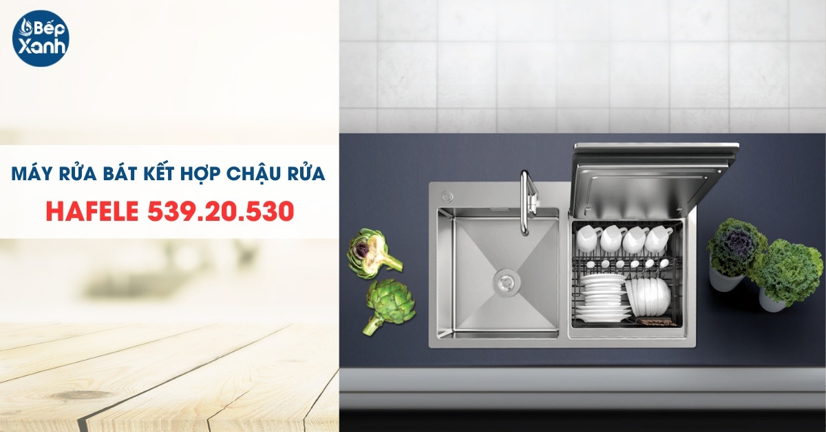 Máy rửa chén Hafele HDW-SD90A 539.20.530 có thiết kế hiện đại