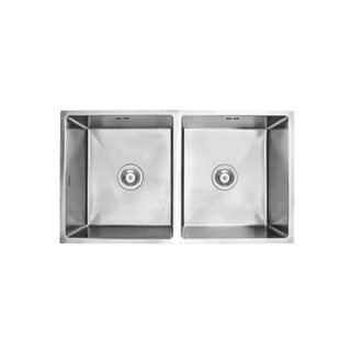 Chậu inox Hafele HS19-SSN2S90M / 2 Hộc bằng nhau, Mã số  567.23.050