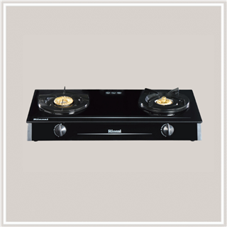 Bếp gas dương Rinnai RV-6double glass(L)