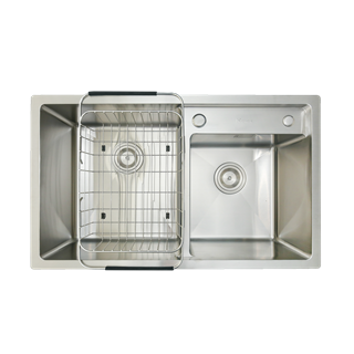 Chậu Rửa Chén 2 Hộc Overmount sink Konox KN7847DO
