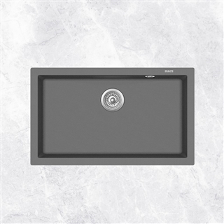 Chậu rửa chén đá Granite 1 hộc lớn 1A-Series Ecalite EGS-6001.7545LG