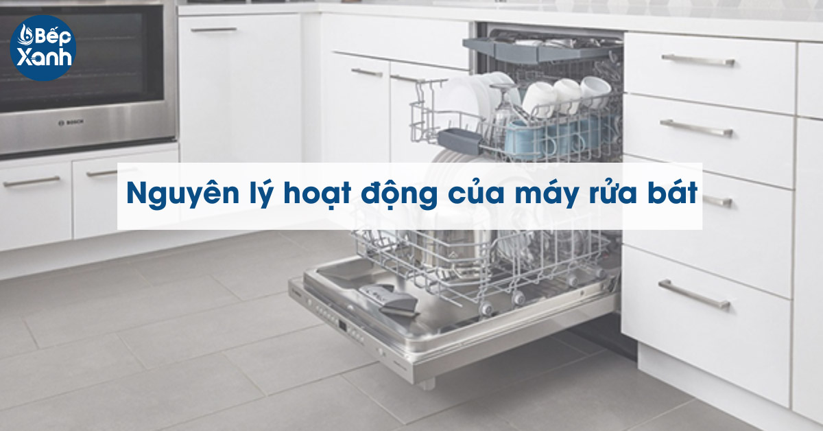 Nguyên lý hoạt động của máy rửa bát 