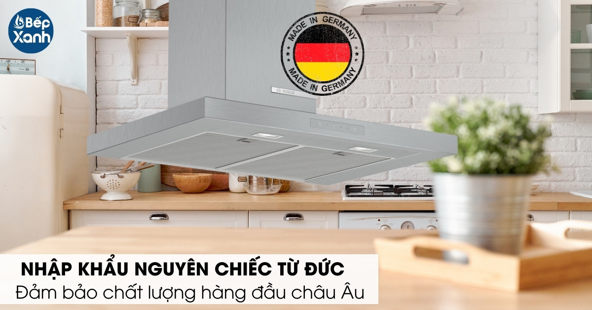 Với chất lượng Đức đảm bảo tiêu chuẩn châu Âu