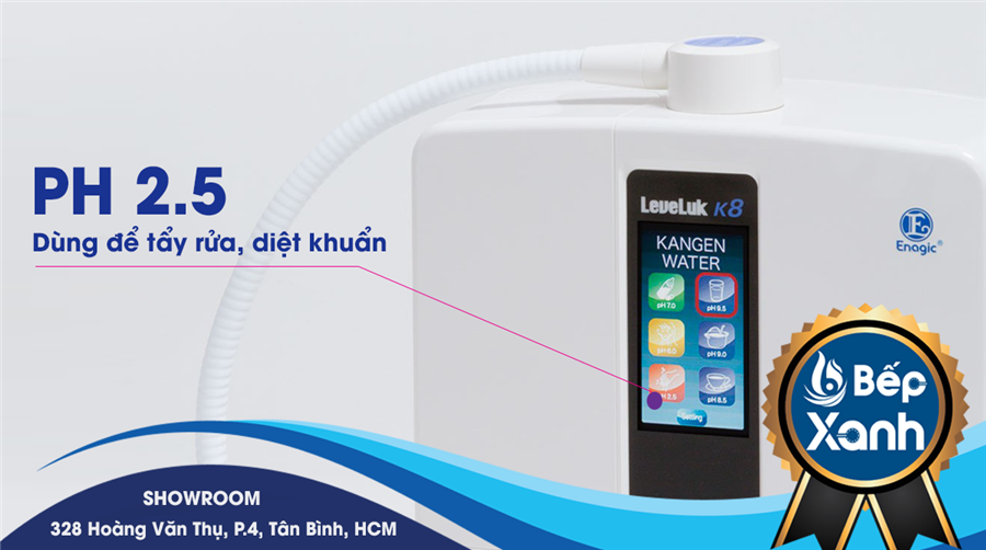 Nước điện giải có PH Thấp 2.5 không uống được