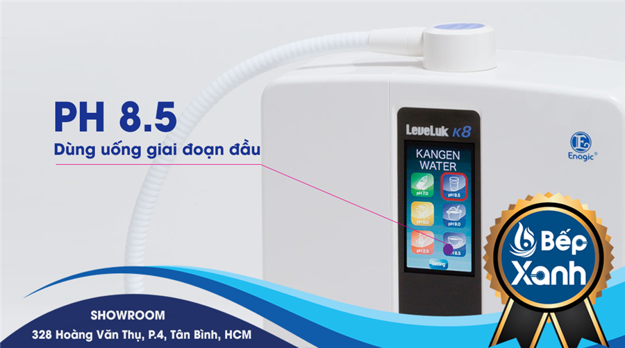 Nước điện giải PH 8.5 dùng cho người mới bắt đầu dùng máy điện giải