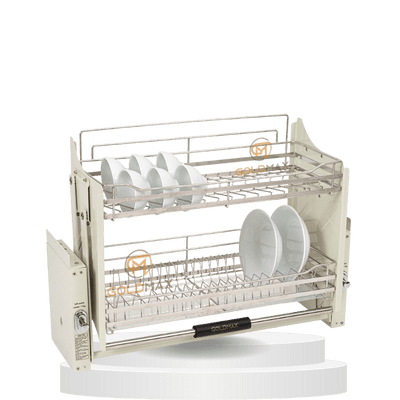 Giá bát đĩa nâng hạ