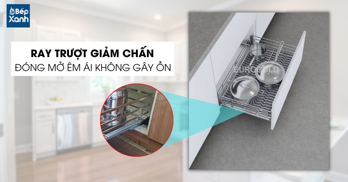 Ray trượt chịu tải trọng lên đến 15kg