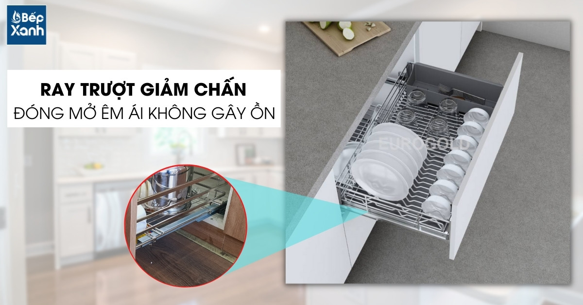 Ray trượt chịu tải trọng lên đến 20kg