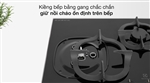 Bếp Gas Âm Electrolux EHG8321BC / Thiết kế rộng rãi, 3 vùng nấu