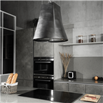 Máy hút mùi đảo Malloca ADEL P3810 / Ngang 50cm, màu sơn hiệu ứng Pewter
