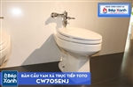 Bàn Cầu Van Xả Trực Tiếp ToTo CW705ENJ#W/TV150NSV7J/TX802CV1/T53P100VR/T53RV1#W/TC393VS#W