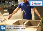 Chậu đá Malloca Tortora K-50043 / Màu đất / Phủ nano kháng khuẩn