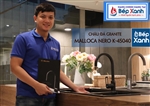Chậu đá Malloca Nero K-45040 / Màu đen / Phủ nano kháng khuẩn