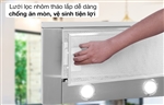 Máy Hút Mùi Âm Tủ 60cm Hafele HH-TG60E / Ngang 60cm, Kính đen, Mã số 539.81.073