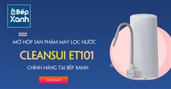 Khám phá chi tiết dòng máy lọc nước Cleansui ET101 để bàn